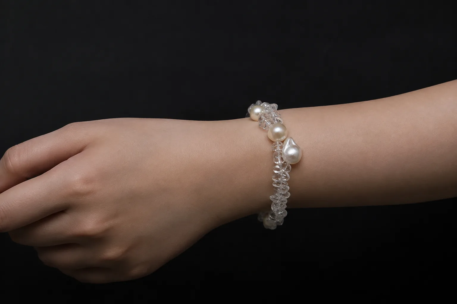 Maelory bracelet worn on wrist
